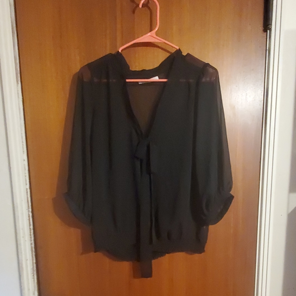 Sheer blouse